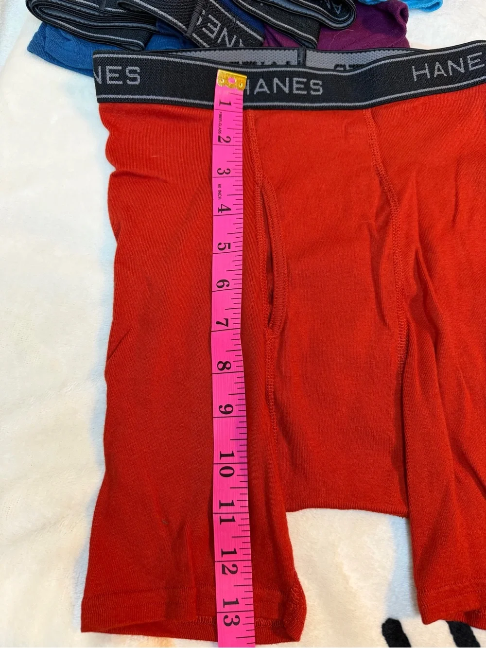 Hanes Men's 6 pack Boxer Briefs - Comfort Flex Stretch Waistband